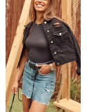 Jeansrock mit Gürtel 5267 – Online-Shop – Boutique